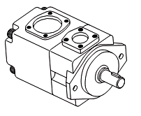 Dension vane pump