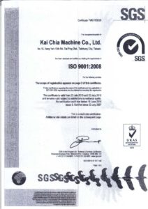 ISO9001certificate